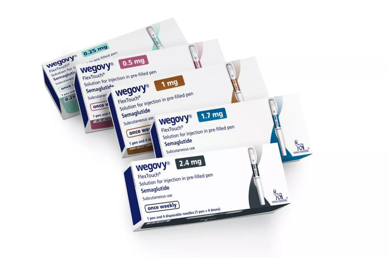 Wegovy 10 x 1.7 mg 10 x 2.4 mg 2 months supply